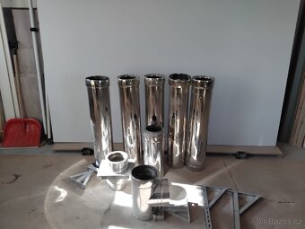 Prodám Nerezový komín průměr 160/210 5m - 2