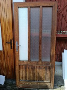 Dřevěné dveře za odvoz - 2