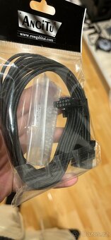 12vhpwr adaptér a kabel 90 a 180 stupnu - 2