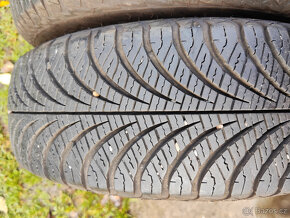 2 celoroční pneumatiky Goodyear 165/70/14 7mm - 2