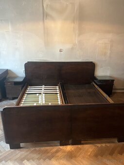 🛏️ Retro ložnicová sestava z 50.–70. let – kompletní - 2