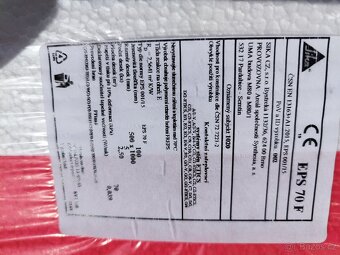Fasádní polystyren EPS 70F a nizkoexpanzni pena - 2