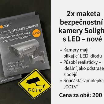 Maketa bezpečnostní kamery - 2