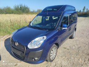 Fiat Doblo 1.6 RAMPA-PLOŠINA bezpečný převoz invalidu - 2