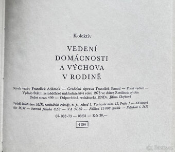 Vedení domácnosti a výchova v rodině (kol. autorů) - 2
