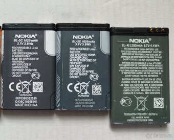 Baterie do mobilů NOKIA, LG, SAMSUNG - 2