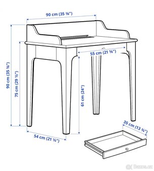 Stůl Ikea Lommarp - 2