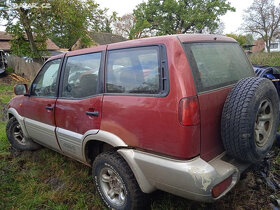 Nissan terrano 2 II 2.7td wagon levne nahradni dil - 2