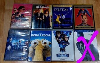 DVD VE VÝBORNÉM STAVU KUS 25KČ - 2