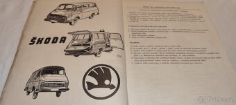 ŠKODA 1203 - seznam náhradních dílů – katalog Š1203 - 2