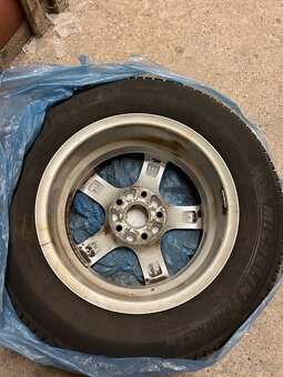 Alu kola 5x112 R15 + letní pneu - 2