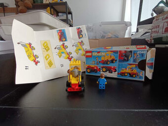 LEGO Train 9V 4546 Road and Rail Maintenance +návod +box - 2