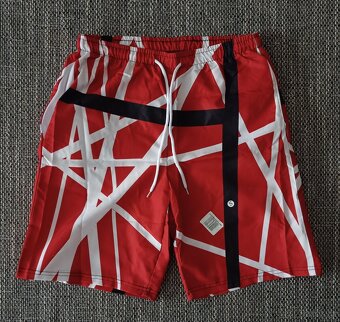 plavky / koupací šortky pánské motiv VAN HALEN XS / S - 2