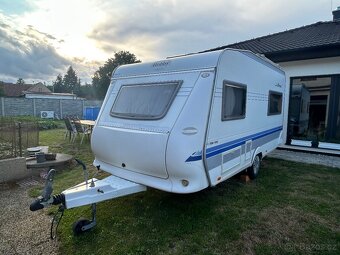 HOBBY 440,r.v.2005,MOVER,PŘEDSTAN,MARKÝZA,NOSIČ KOL,TOP STAV - 2