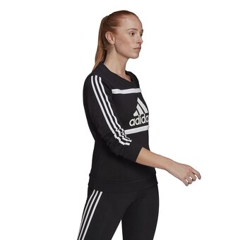 STYLOVÁ DÁMSKÁ KRÁSNÁ MIKINA ADIDAS 42_44 M-L - 2
