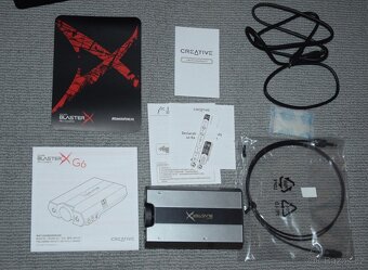 Creative Sound BlasterX G6 Externí zvuková karta,sluch.zesil - 2