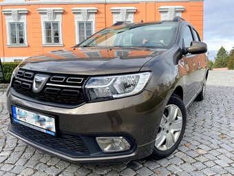 Dacia Logan 1.0 SCe – KOMBI, 1.MAJ, krásná hnědá2017 - 2