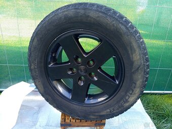 S16 ALU kola Jeep 5x127 Černá po repasu - 2