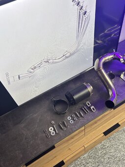 Kompletní výfukový svod s přípravou na 2 lambdasondy Honda - 2