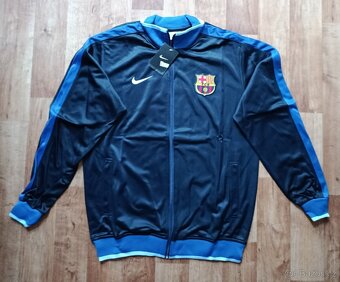 Tmavěmodrá nová mikina FC Barcelona Nike velikost L - 2