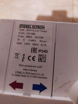 Průtokový ohřívač Stiebel eltron - 2