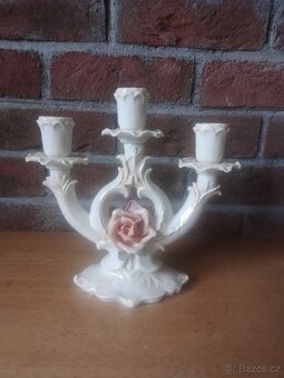 Porcelánový svícen - 2