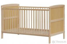 Postel 140x 70 cm, 2 v 1 - snímatelné bočnice - 2