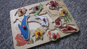 dřevěné puzzle - 2