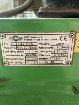 Pístový kompresor ATMOS PERFECT 4/270 - 2