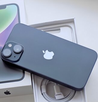iPhone 14 Midnight BATERIE 100% TOP - 2