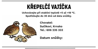 křepelčí vajíčka - 2