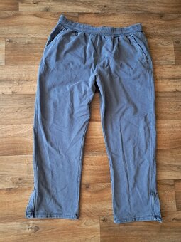 Urban Classics Heavy Terry Garment Dye Slit tepláky dark... - 2
