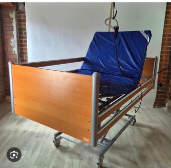 Elektrická polohovací postel LINET 90 × 200 cm - 2