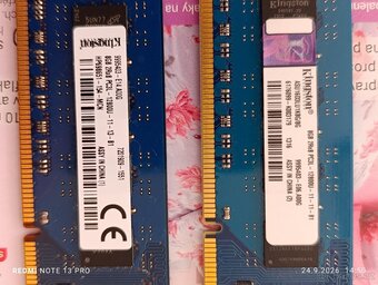 Kingston 2x8gb DDR3 1600 - 2
