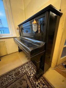 🎹 Pianino Scholze – krásný retro klavír z 50.–70. let - 2