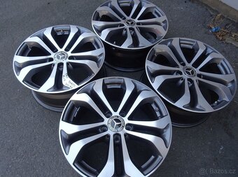 Alu disky origo Mercedes, 17", 5x112, ET 36, šířka 7,5J - 2