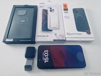 iPhone 15 PRO MAX. 256GB a Apple Watch 7 - 2