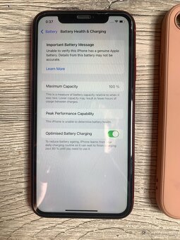 iPhone XR 64GB NOVÁ BATERKA 100% - 2