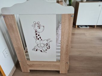 Detska postylka 120x60 s uloznym prostorem - 2