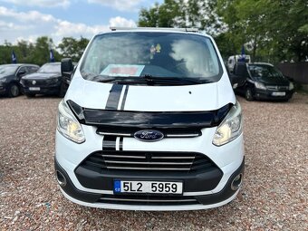 Ford Transit Custom 2.2TDCi 92kW, 9 míst, Ghia výbava, 2013 - 2