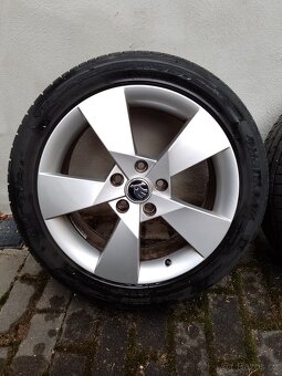 ALU kola 5x112 R17 Škoda Octavia 3 - 2