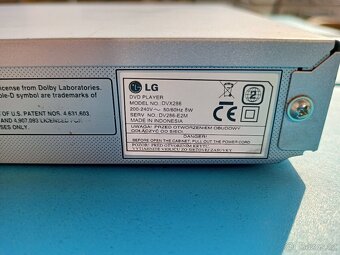 DVD přehrávač LG DVX286 - 2
