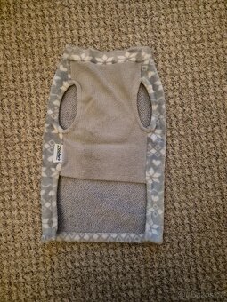Fleece šedá mikina pro psa 38 cm - 2
