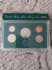 Sada mincí 1998, proof, USA - 2