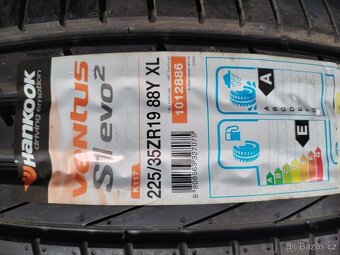 225/35/19 letni pneu HANKOOK a BRIDGESTONE 225 35 19 - 2