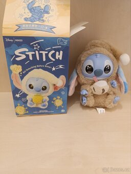 Plyšová figurka Stitch ve stylu Labubu - Blind Box, 15 cm - 2