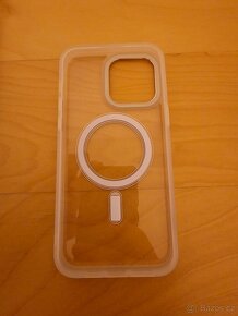 Ochranný kryt Apple iPhone 15 Pro Max - průhledný s MagSafe - 2
