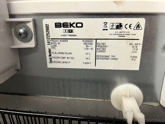 Pultový mrazák BEKO 100L - 2