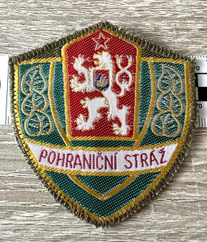 Pohraničná stráž pohraniční ČSSR nášivka TOP - 2