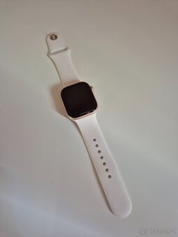 Prodám Apple Watch S 10 GPS 42 Rose gold + záruka All risk - 2